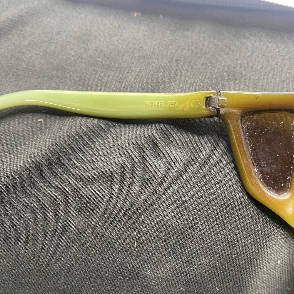 Bolle Sunglasses FRAME ONLY Wrap-Around Green Brown 826